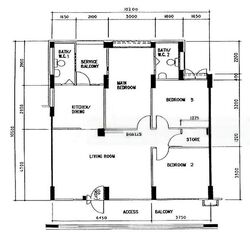 Blk 873 Woodlands Street 81 (Woodlands), HDB 4 Rooms #463127391